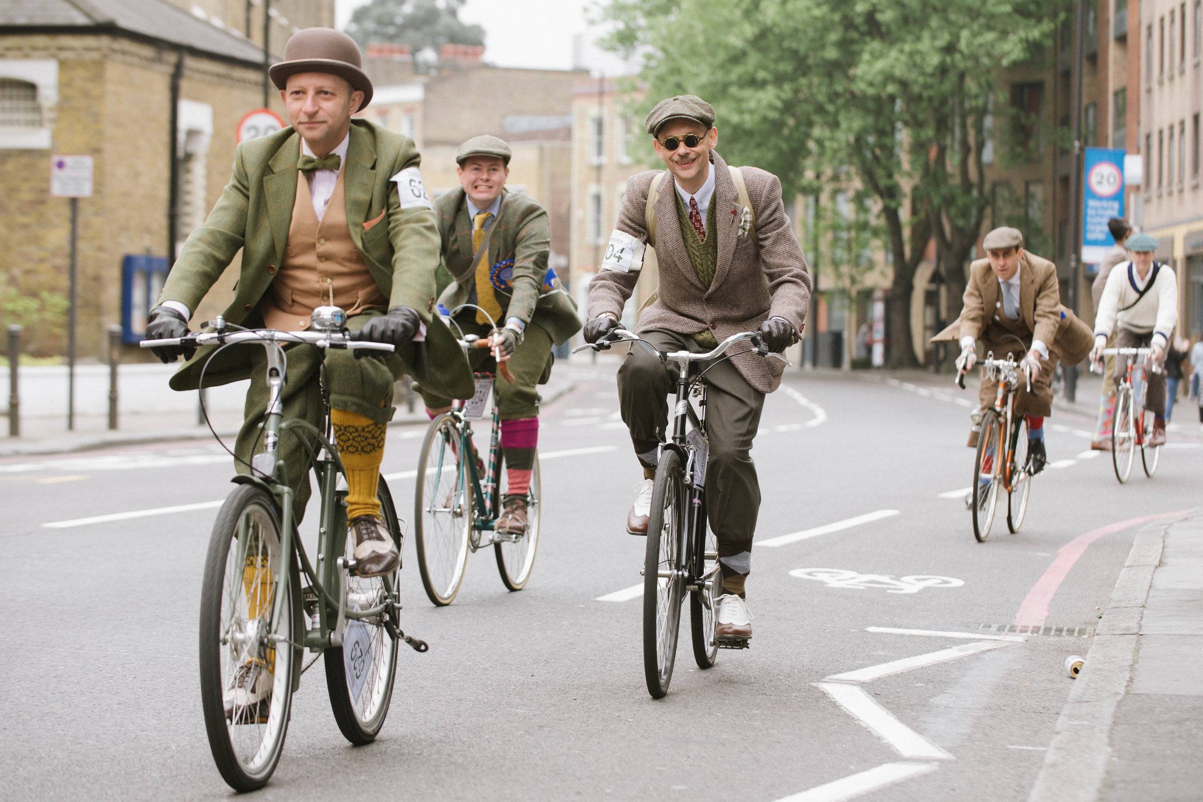 全球最时髦的复古骑行集会,2019 the london tweed run