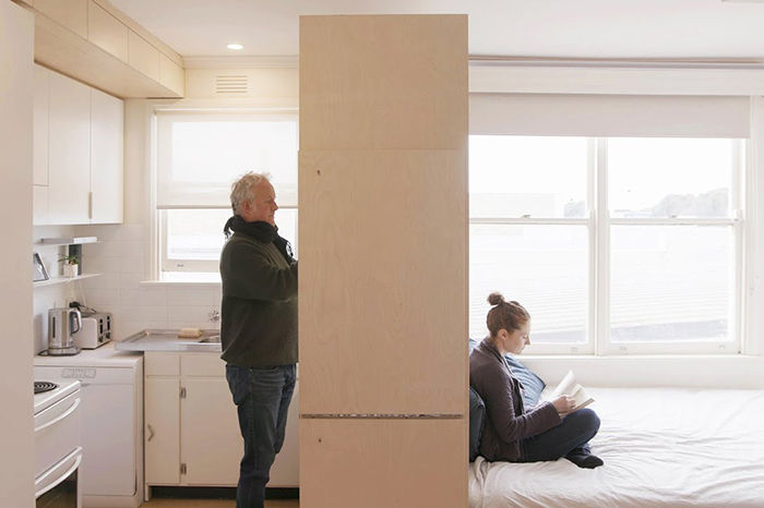 小房改造 ｜商店楼上的四口之家如何制造私密感