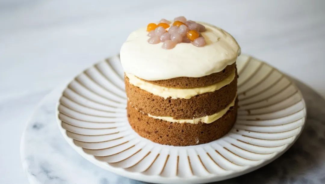 喜茶味的奶茶小蛋糕，在家也能做吗？