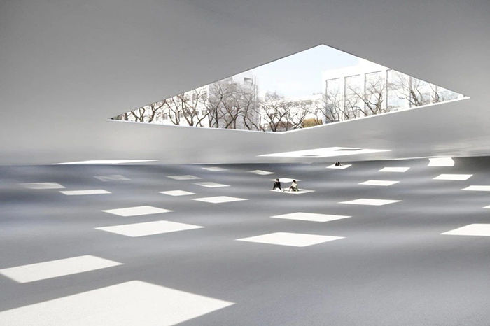 超前设计，石上纯也设计打造的「KAIT」广场