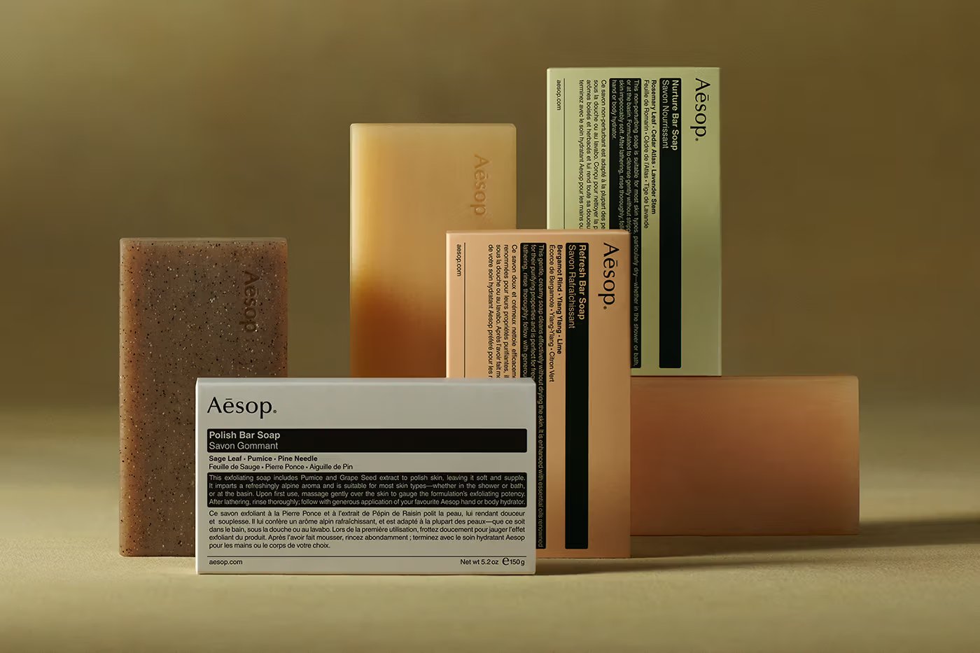 愉悦感官，Aēsop 推出全新身体香皂系列