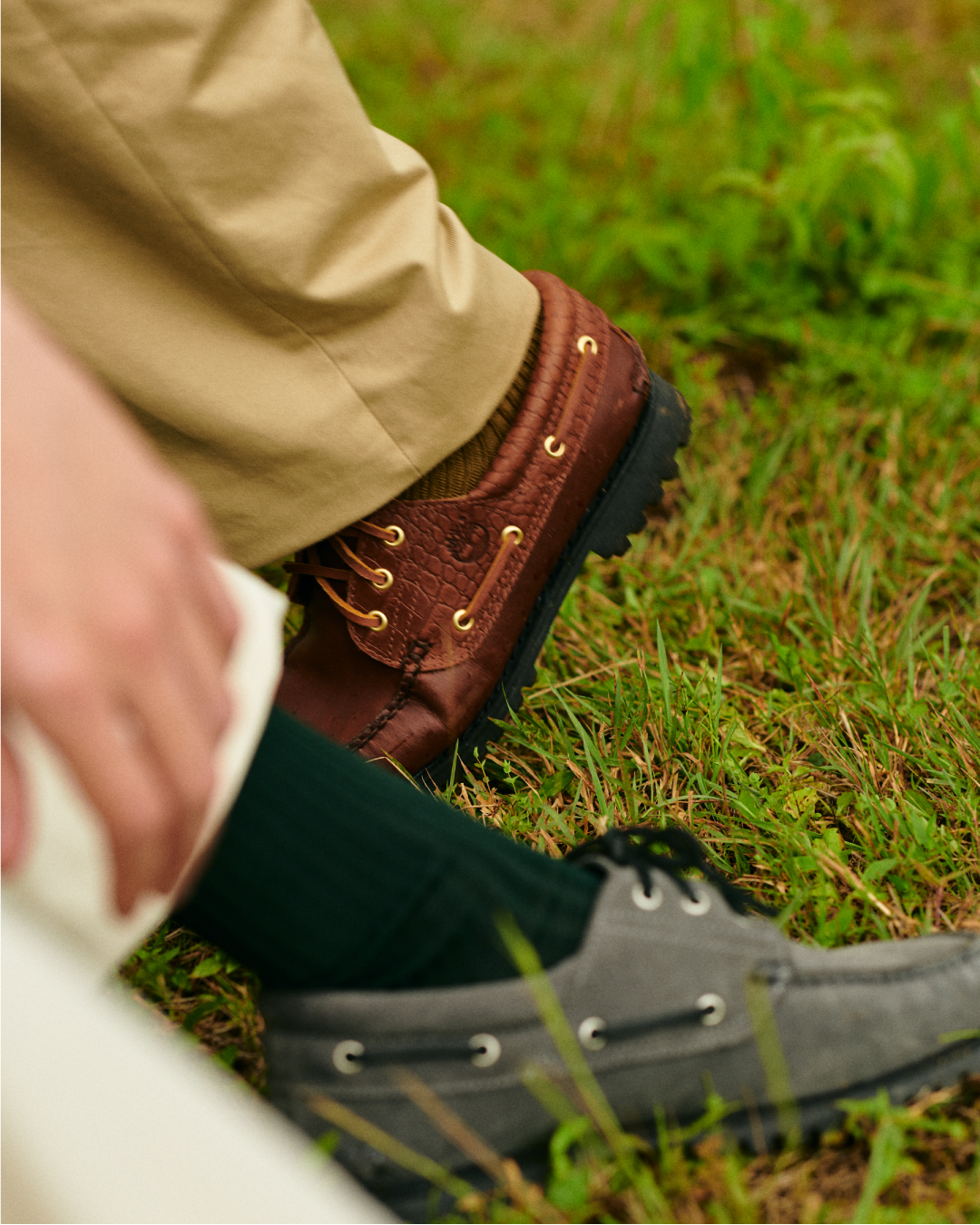 Timberland × UNITED ARROWS UNITED ARROWS' Timberland 3-Eye Lug Are Quite Elegant