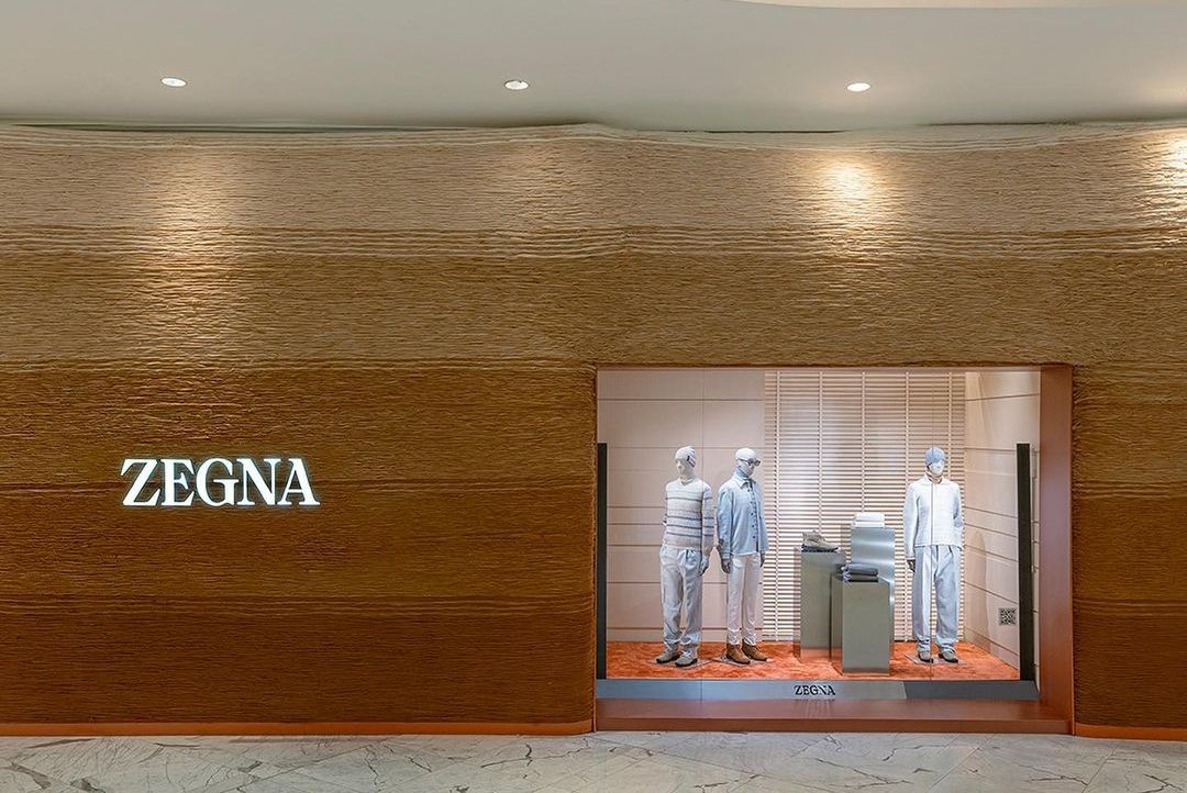 自然的原始力量，近距离欣赏 ZEGNA OASI CASHMERE 迪拜店面装饰