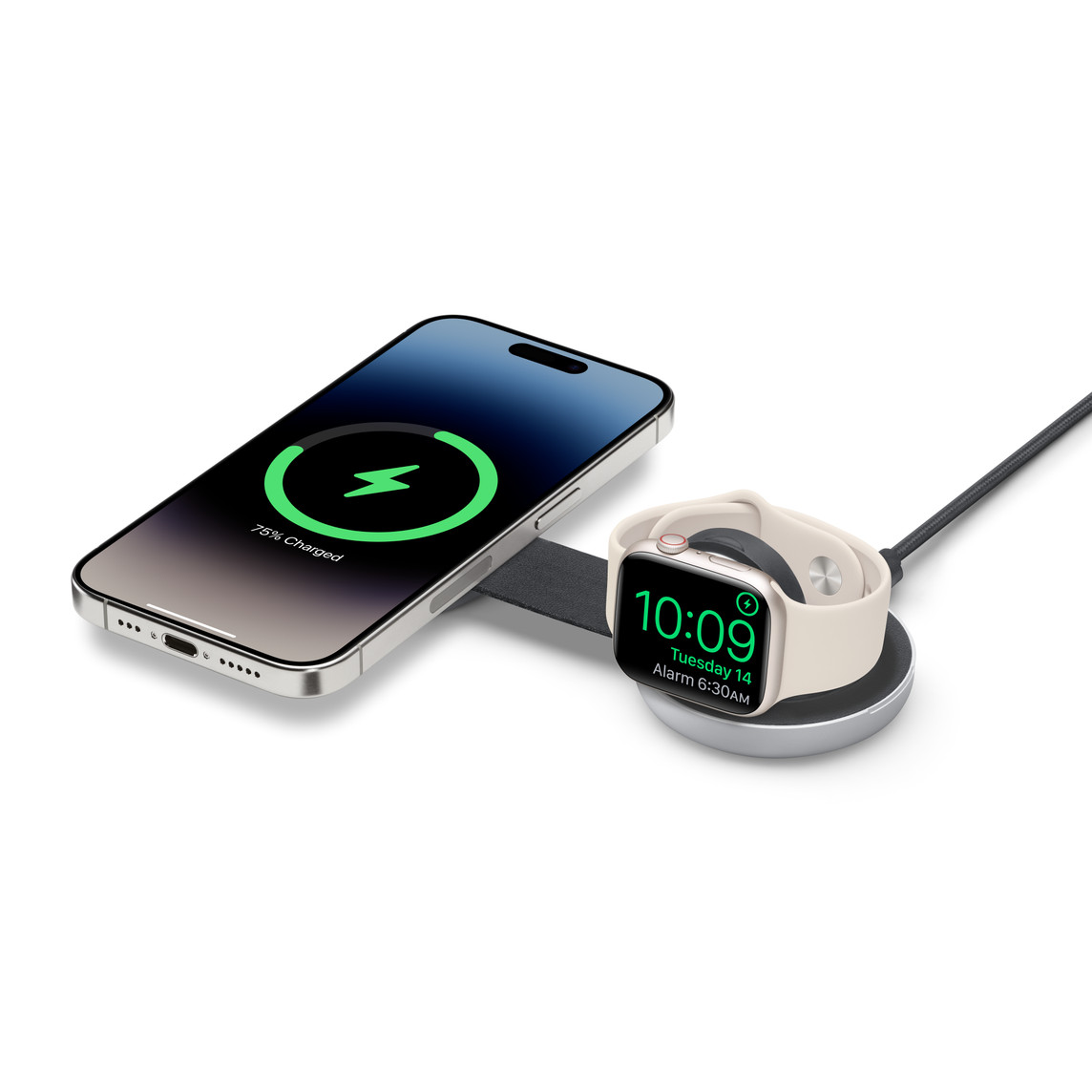 Twelve South Apple Watch 充電 スタンド Forte Twelve South 推出市面最小二合一MagSafe 充电器