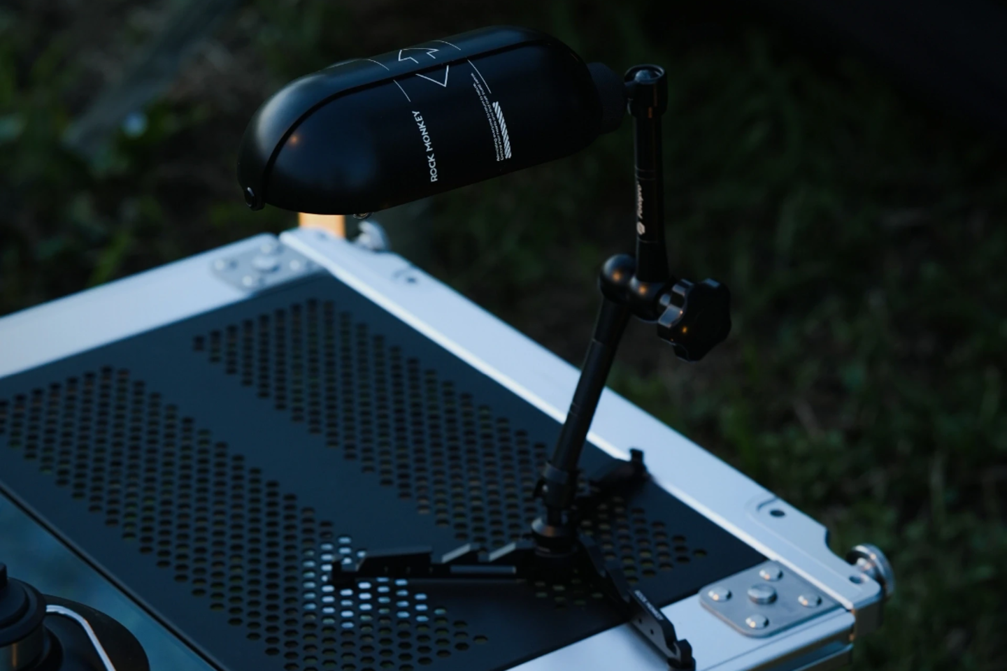 ROCKMONKEY Camping Lampshade: The midnight ritual vibe of campers