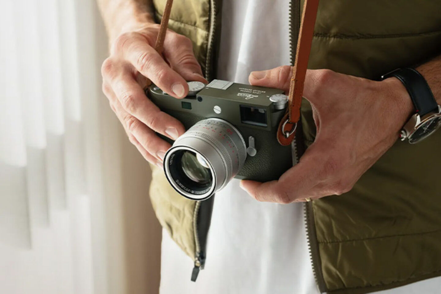 融合战场传承与现代科技，Leica 发布全新 M11-P Safari 相机