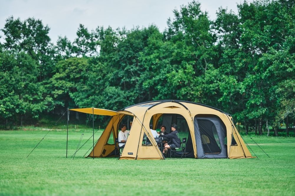 户外欢乐基地，HILLS FIELD 发布全新旗舰款 OVAL TENT