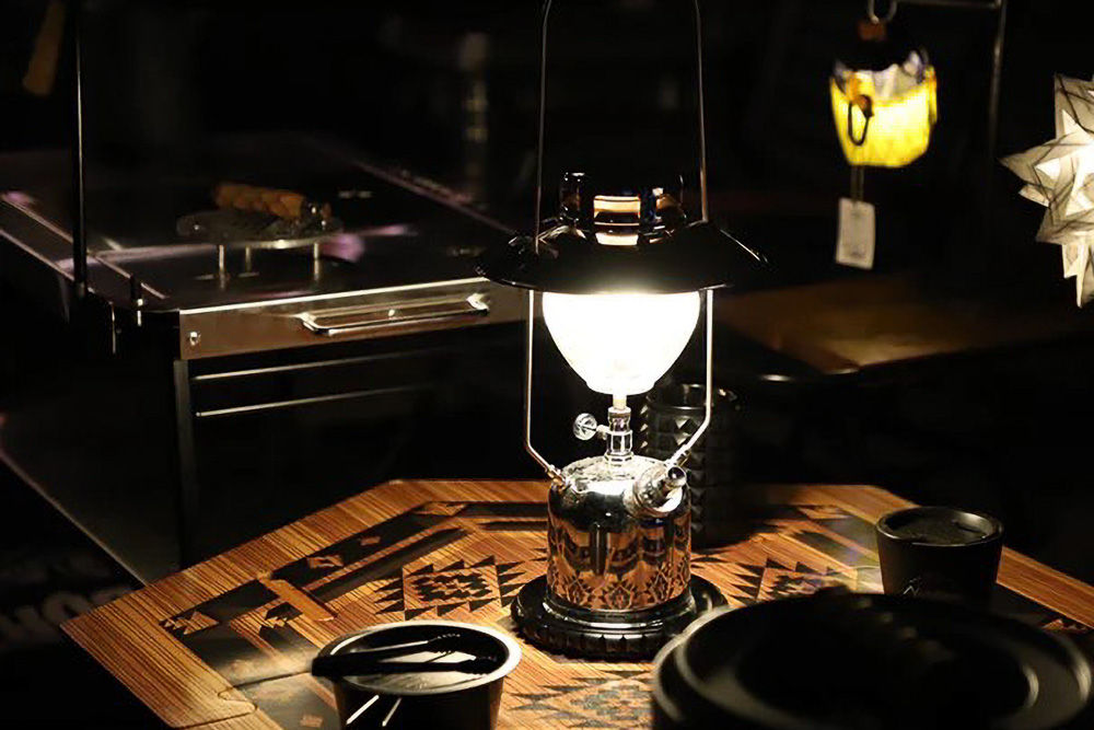 CALMA STORE 复刻百年经典款银色煤油灯