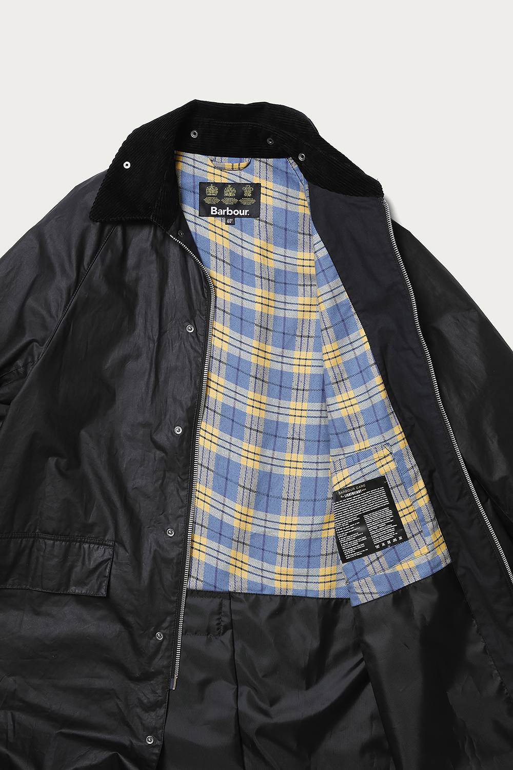 barbour×unused 別注 Burghley Riding Coat nationalethicsproject.org