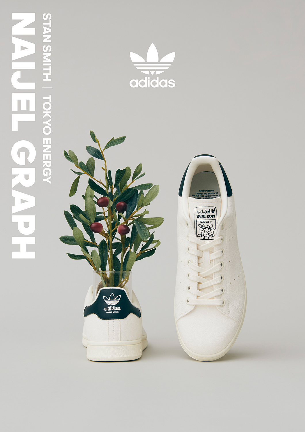 adidas Originals x Naijel Graph 发布联名STAN SMITH 集合