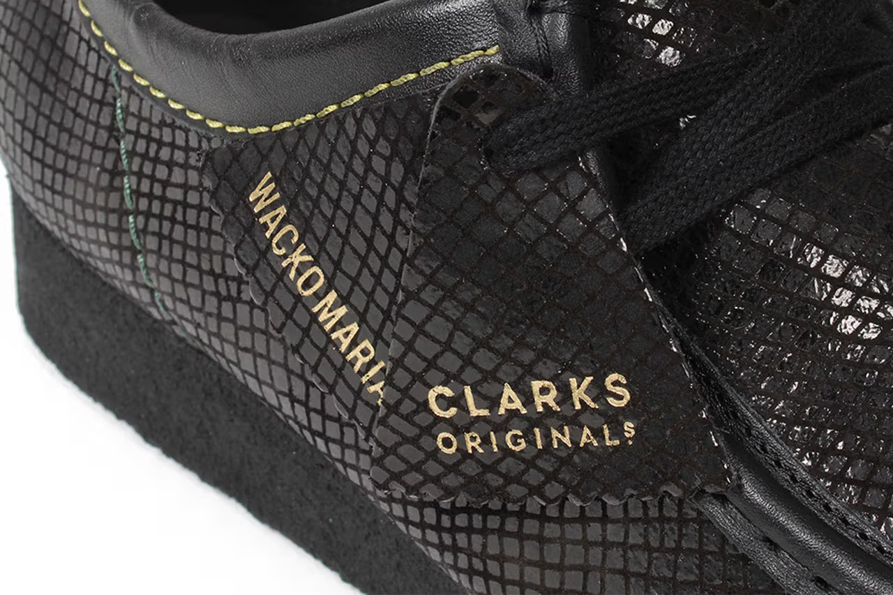 奢华而诡谲，WACKO MARIA x Clarks Originals 发布合作款袋鼠鞋