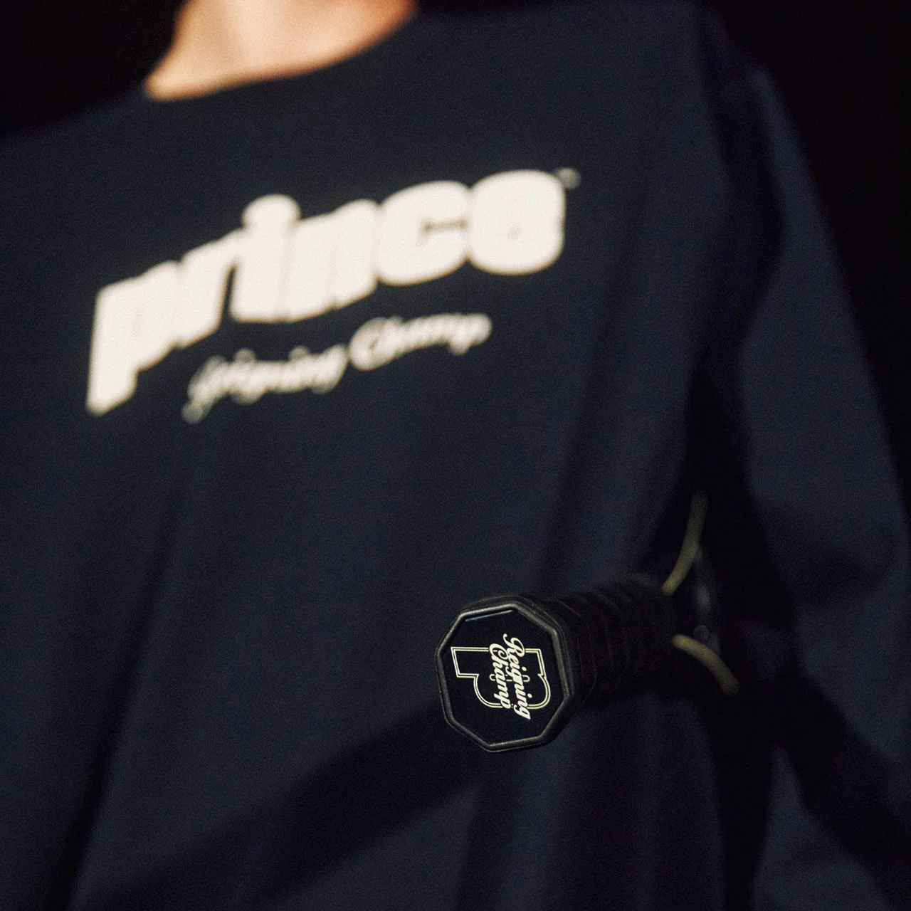 Prince x Reigning Champ 打造联名石墨网球拍