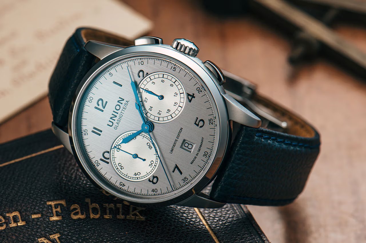 Union Glashütte 释出130 周年限定1893 Johannes Dürrstein 计时码表