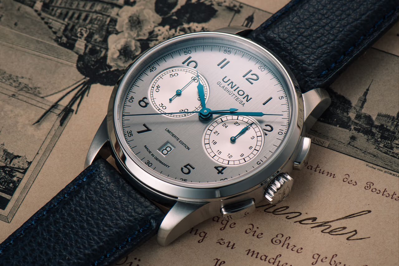 Union Glashütte 释出130 周年限定1893 Johannes Dürrstein 计时码表